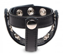 Load image into Gallery viewer, Strict Leather Cock Gear Snap On Harness Black
