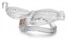 Load image into Gallery viewer, Master Series Custome Lockdown Chastity Cage Clear
