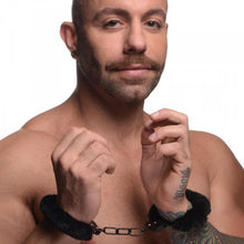 Load image into Gallery viewer, Master Series Cuffed In Fur Furry Handcuffs
