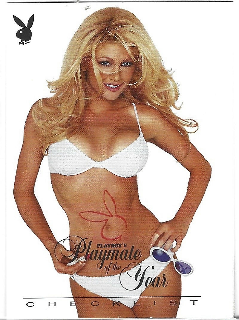 Playboy Playmate of the Year Checklist Card #100