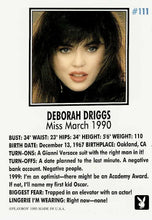 Load image into Gallery viewer, Playboy March Edition Autograph Deborah Driggs
