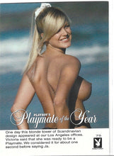 Load image into Gallery viewer, Playboy Playmate of the Year Victoria Silvstedt Card #75
