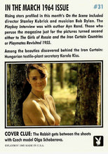 Load image into Gallery viewer, Playboy March Edition #31 Playboy Cover
