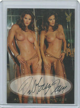 Load image into Gallery viewer, Playboy Sexy Girls Tiffany Taylor Gold Foil Autograph Card 2
