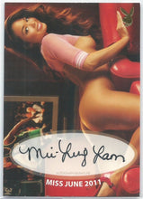 Load image into Gallery viewer, Playboy Centerfold Update 6 Mei-Ling Lam Autographed Card
