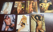 Load image into Gallery viewer, Undressed to kill Pink foil 7 card chase set from the Book of lingerie vol 2 release
