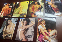Load image into Gallery viewer, Girls of the World Platinum foil 7 card chase set From the Book of Lingerie vol 2
