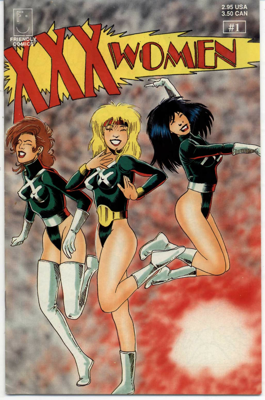 XXX Women #1, 2 & 3 - 3 comics - [Friendly Comics 1992] excellent condition