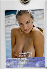 Load image into Gallery viewer, Playboy Wet &amp; Wild Jumbo Autograph Box Topper Echo Johnson
