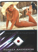 Load image into Gallery viewer, Playboy&#39;s Hot Shots Pamela Anderson Platinum Birthstone Card!
