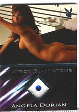 Load image into Gallery viewer, Playboy&#39;s Hot Shots Angela Dorian Platinum Birthstone Card!

