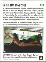 Load image into Gallery viewer, Playboy Centerfolds May Edition Cover Angela Dorian Card #43
