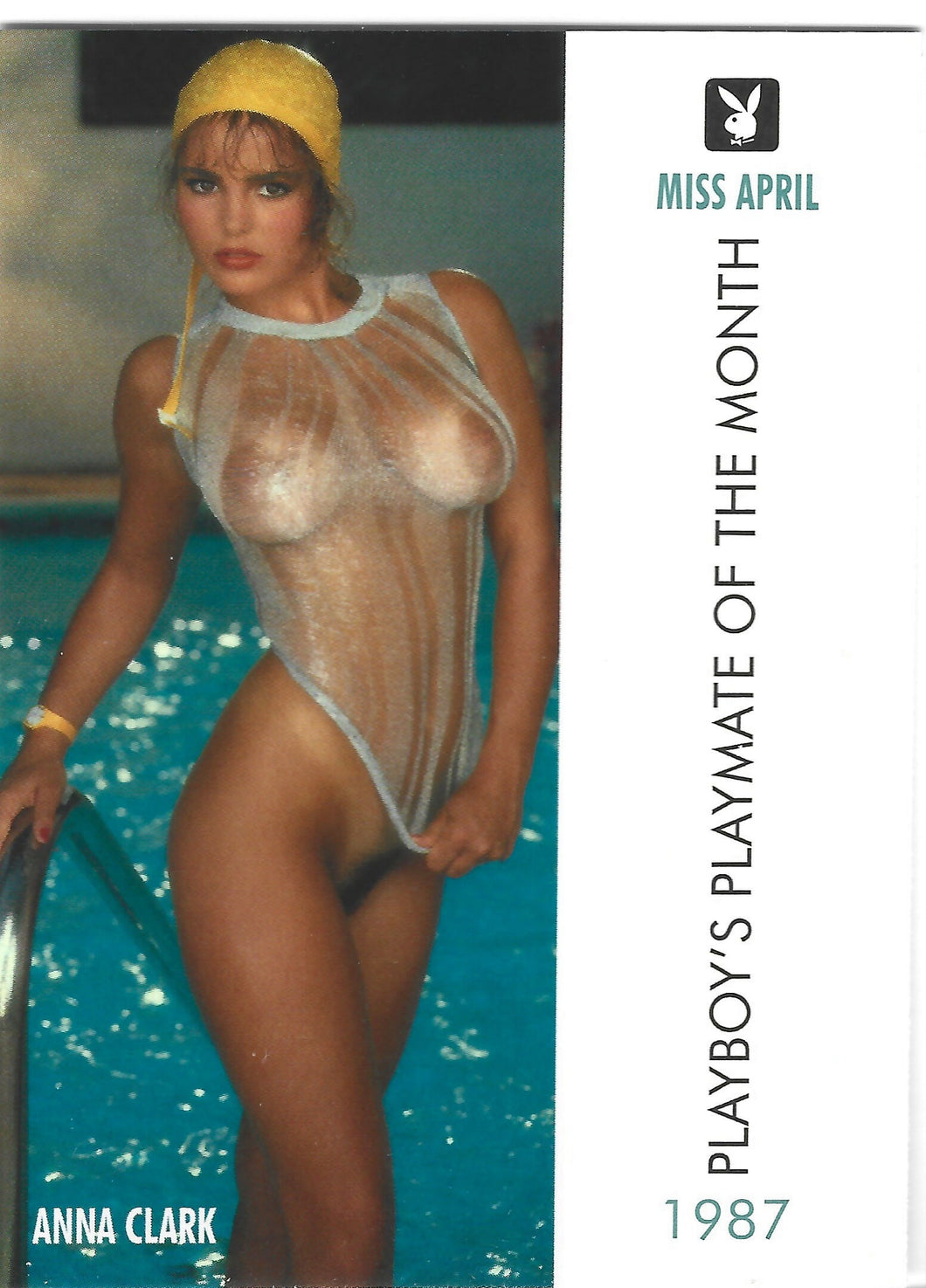 Playboy Centerfolds April Edition Anna Clark Card #102