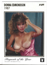 Load image into Gallery viewer, Playboy October Edition Playmate of the Year Donna Edmondson Card #6PY
