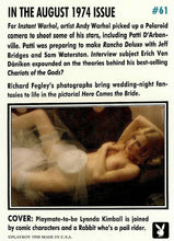 Load image into Gallery viewer, Playboy August Edition #61 Playboy Cover
