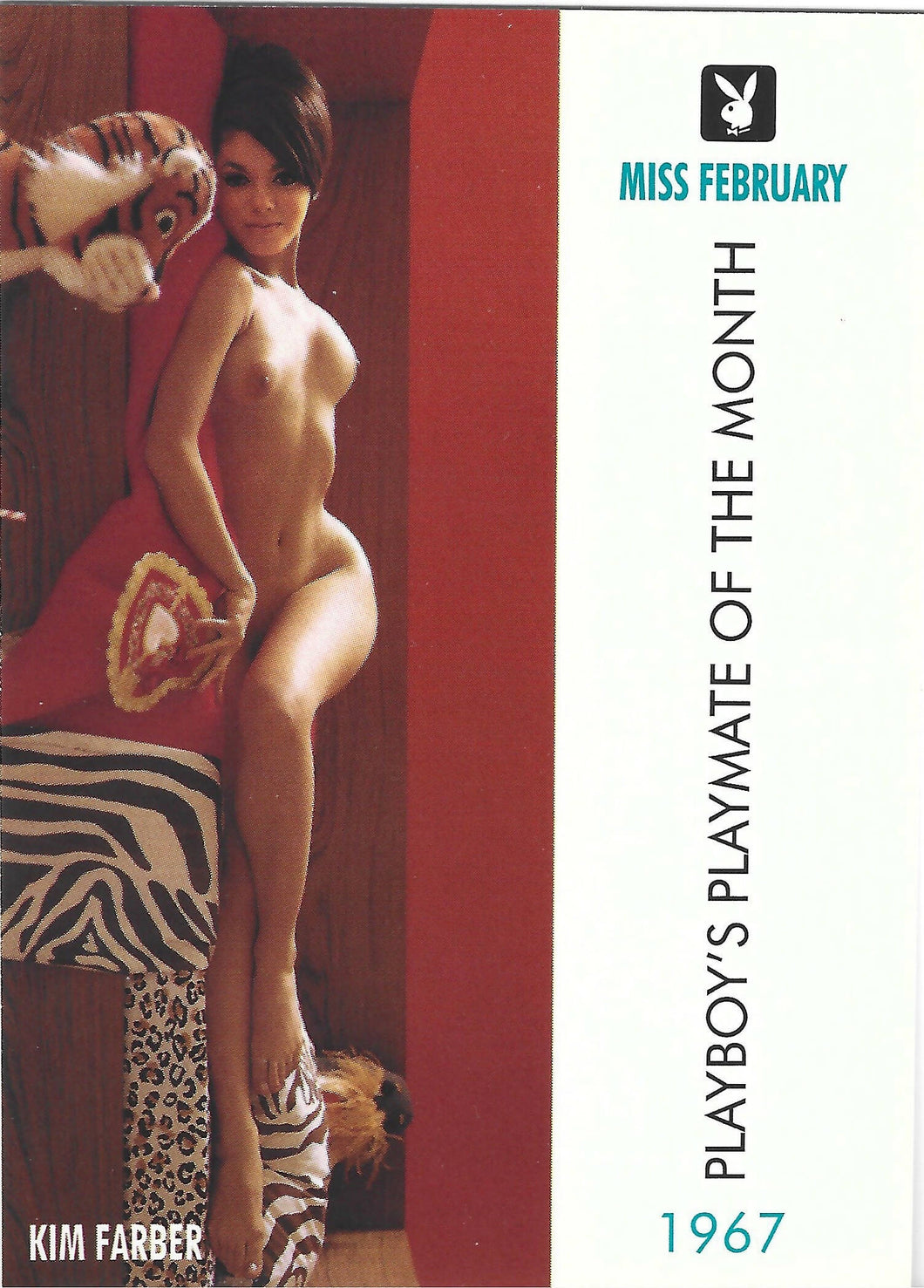 Playboy February Edition Kim Farber Card #42