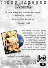 Load image into Gallery viewer, 2004 Wicked Trading Cards Jenna Jameson&#39;s Wicked Anthology Card #89
