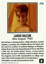 Load image into Gallery viewer, Playboy August Edition #36 Lannie Balcom
