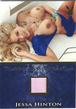 Load image into Gallery viewer, Playboy&#39;s Bare Assets Jessa Hinton Gold Foil Memorabilla Card
