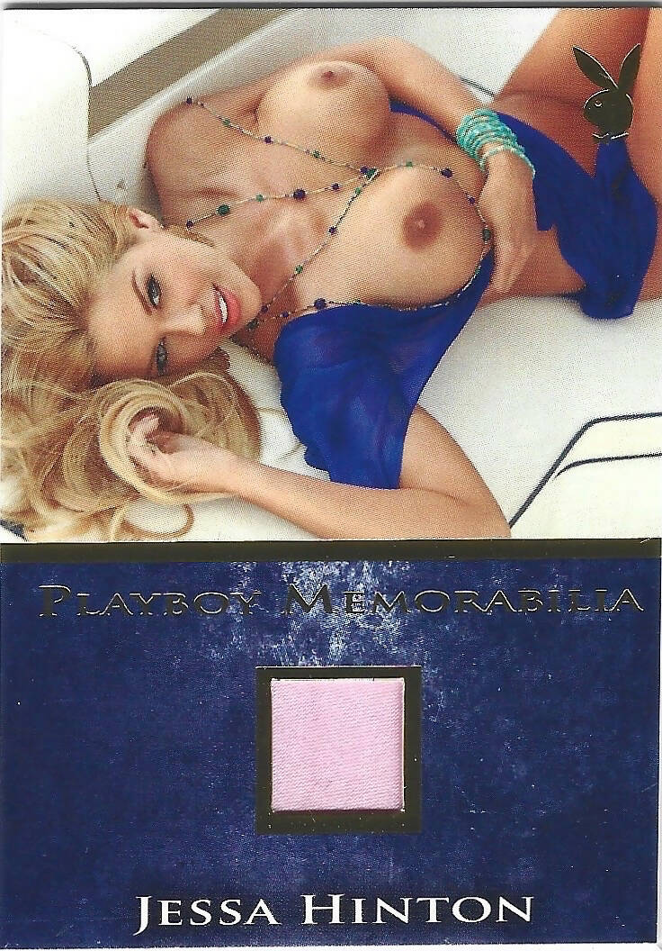 Playboy's Bare Assets Jessa Hinton Gold Foil Memorabilla Card