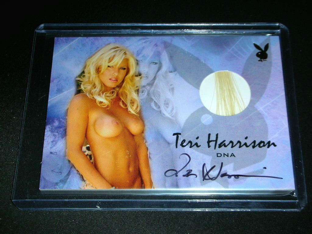Playboy College Girls 2 Teri Harrison Autographed DNA Card