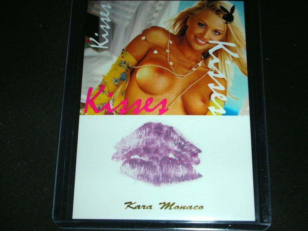 Playboy Centerfold Update 4 Kara Monaco Spotlight Kiss Card