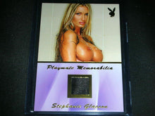 Load image into Gallery viewer, Playboy Centerfold Update 4 Stephanie Glasson Memorabilia Card
