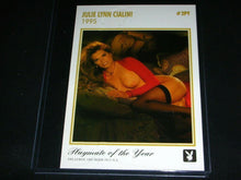 Load image into Gallery viewer, Playboy May Edition Julie Cialini PMOY Jumbo Auto Card
