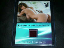 Load image into Gallery viewer, Playboy Wet &amp; Wild 3 Shelby Chesnes Platinum Foil Memorabilia Card

