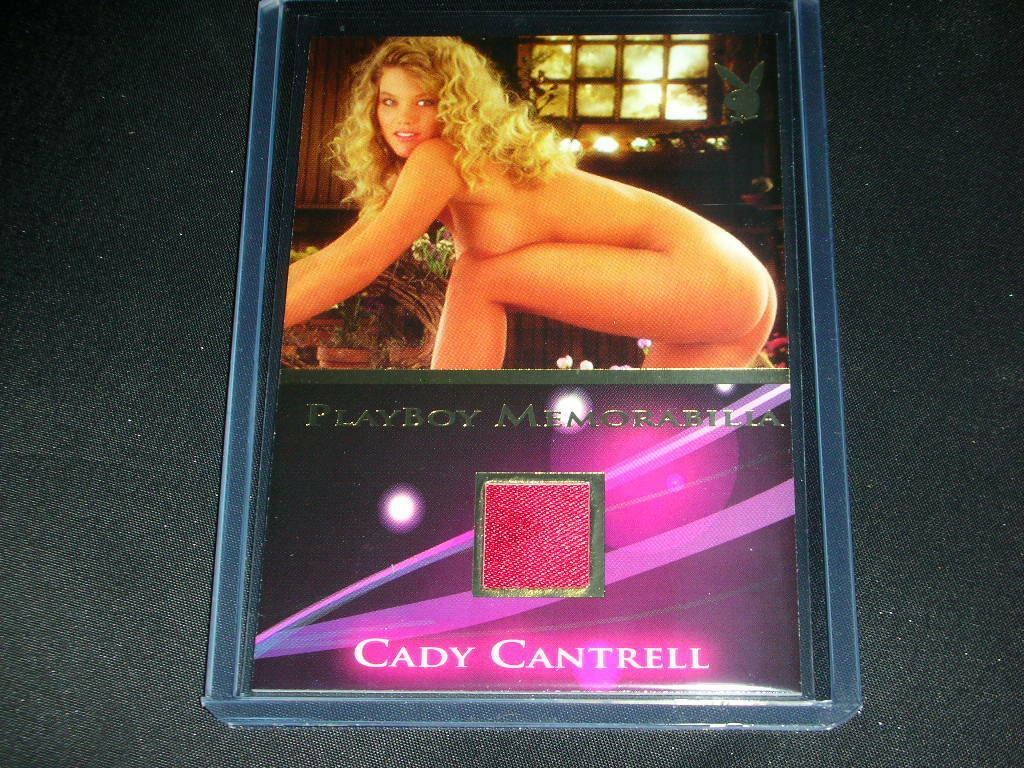 Playboy Sexy Vixens Cady Cantrell Memorabilia Card
