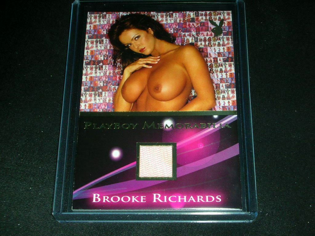 Playboy Sexy Vixens Brooke Richards Memorabilia Card