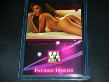 Load image into Gallery viewer, Playboy Sexy Vixens Patrice Hollis Pink Foil Memorabilia Card
