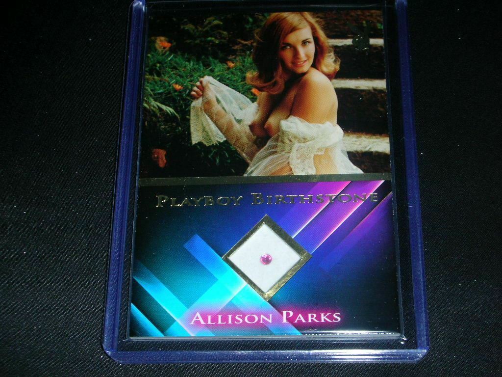 Playboy Sexy Vixens Allison Parks Birthstone Card