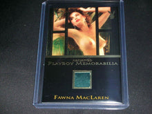 Load image into Gallery viewer, Playboy Sexy Vixens Fawna MacLaren Archived Memorabilia Card
