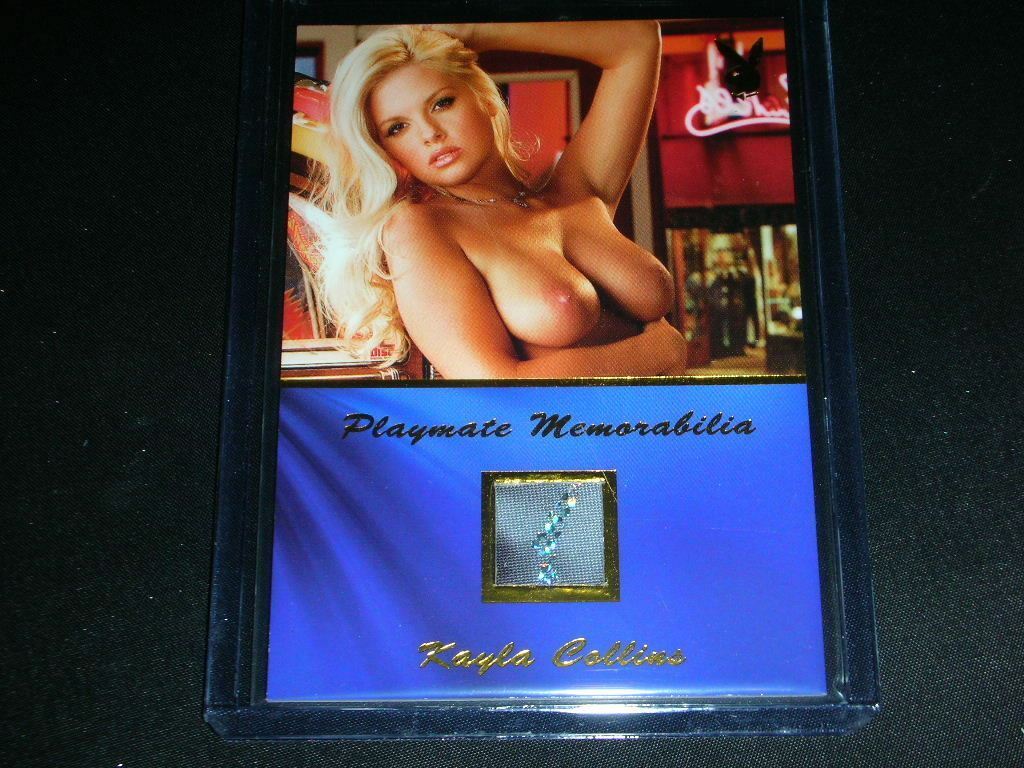 Playboy Centerfold Update 5 Kayla Collins Memorabilia Card