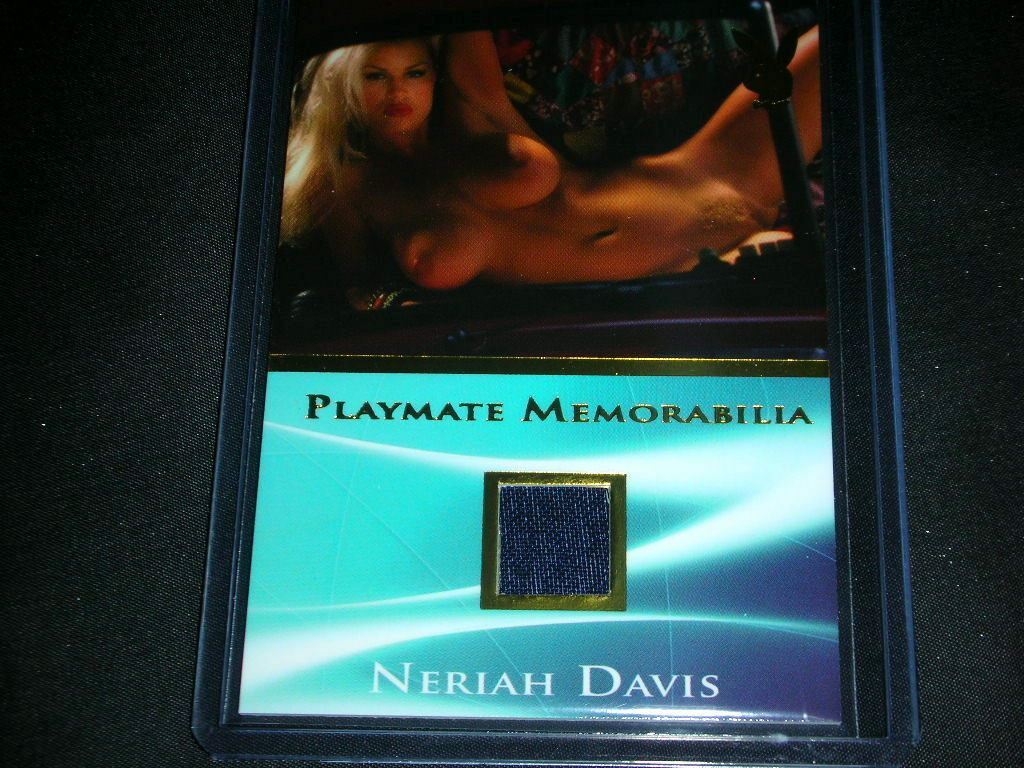 Playboy Wet & Wild 3 Neriah Davis Memorabilia Card