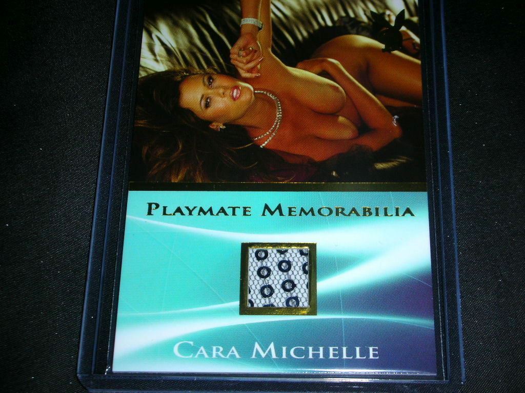 Playboy Wet & Wild 3 Cara Michelle Memorabilia Card