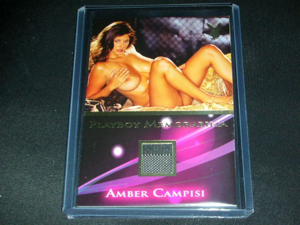 Playboy Sexy Vixens Amber Campisi Memorabilia Card