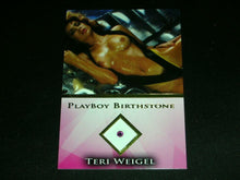 Load image into Gallery viewer, Playboy Sultry &amp; Seductive Teri Weigel Birthstone Card
