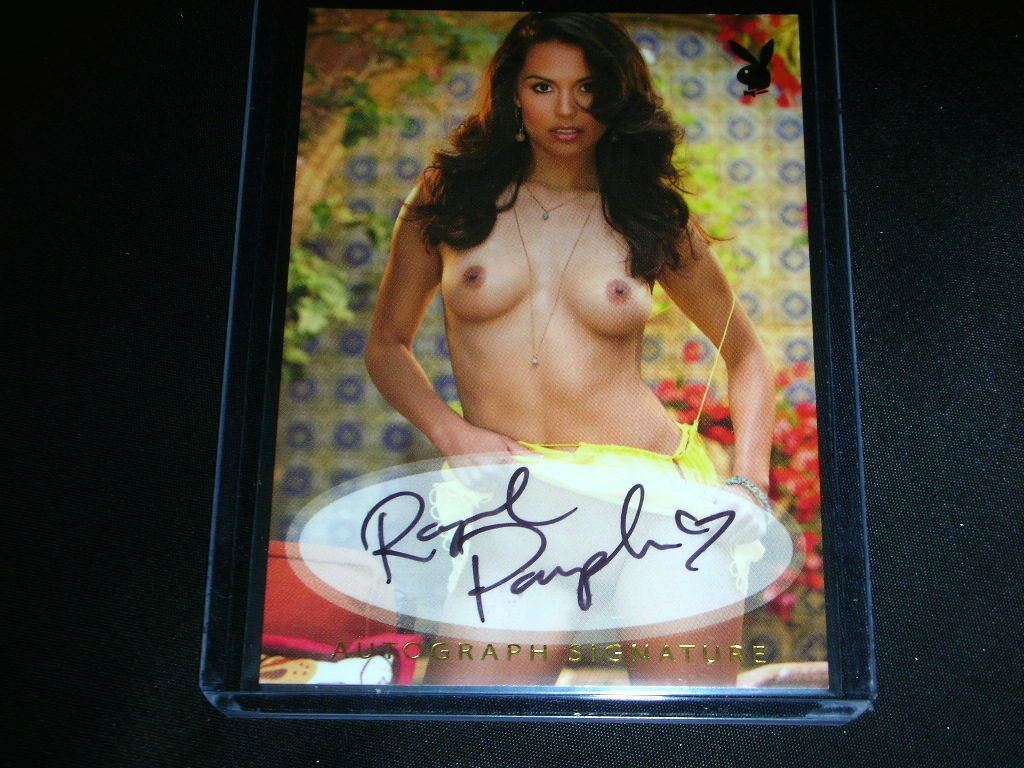 Playboy Sexy Lingerie Raquel Pomplun Auto Card