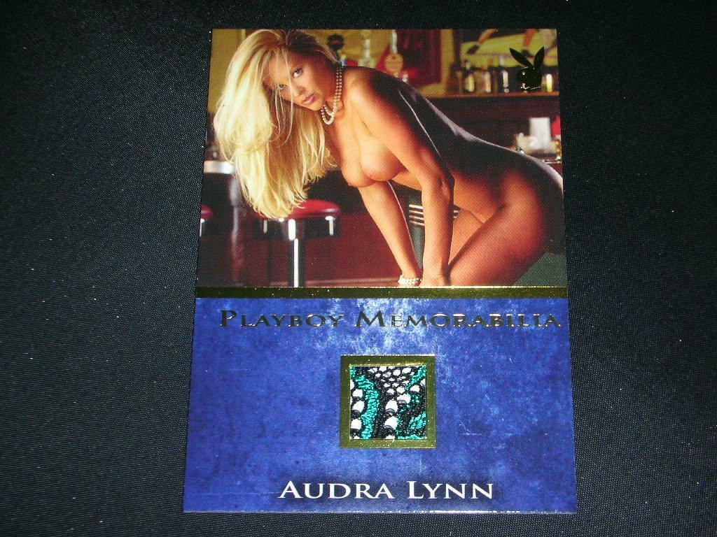 Playboy Bare Assets Audra Lynn Memorabilia Card