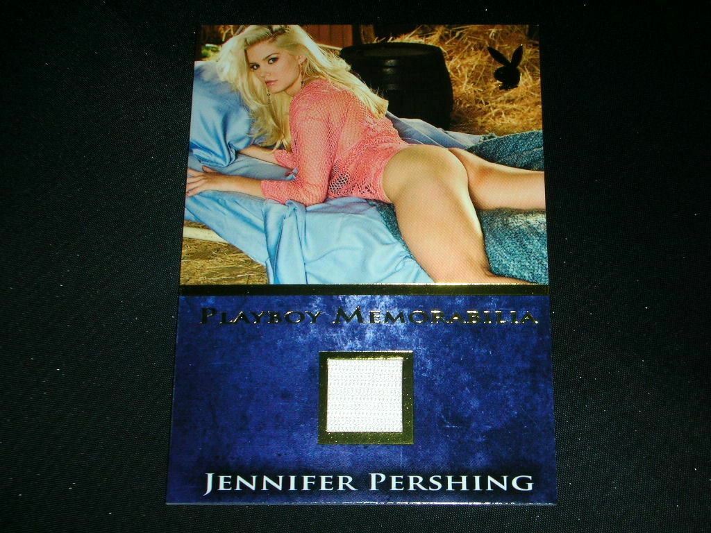 Playboy Bare Assets Jennifer Pershing Memorabilia Card
