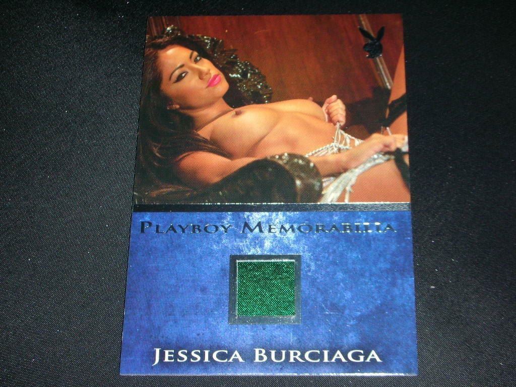 Playboy Bare Assets Jessica Burciaga Platinum Foil Memorabilia Car