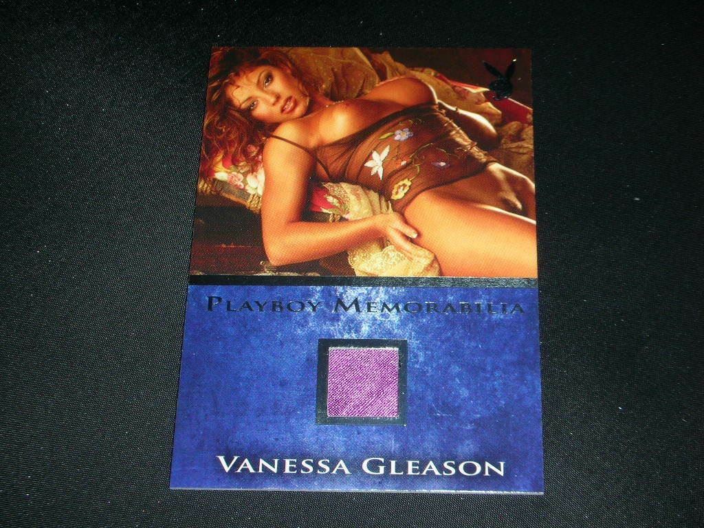 Playboy Bare Assets Vanessa Gleason Platinum Foil Memorabilia Car