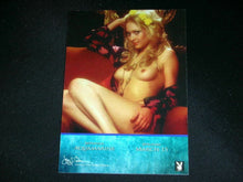 Load image into Gallery viewer, Playboy Bare Assets Marlene Morrow Pink Foil Birthstone Card
