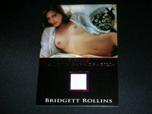 Load image into Gallery viewer, Playboy Bare Assets Bridgett Rollins Pink Foil Archived Memorabilia Card

