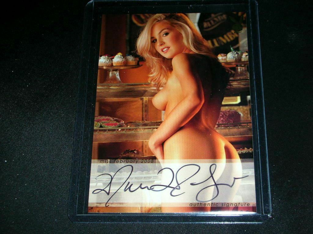 Playboy Way Too Hot To Handle Michelle McLaughlin Auto Card