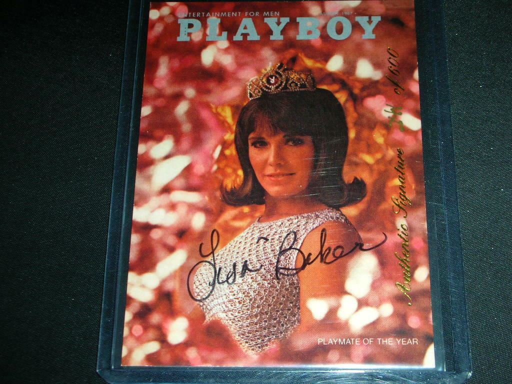 Playboy Chromium Covers 3 Lisa Baker PMOY Auto Card