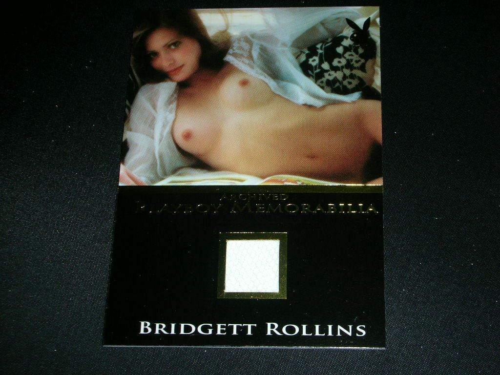 Playboy Bare Assets Bridgett Rollins Archived Memorabilia Card