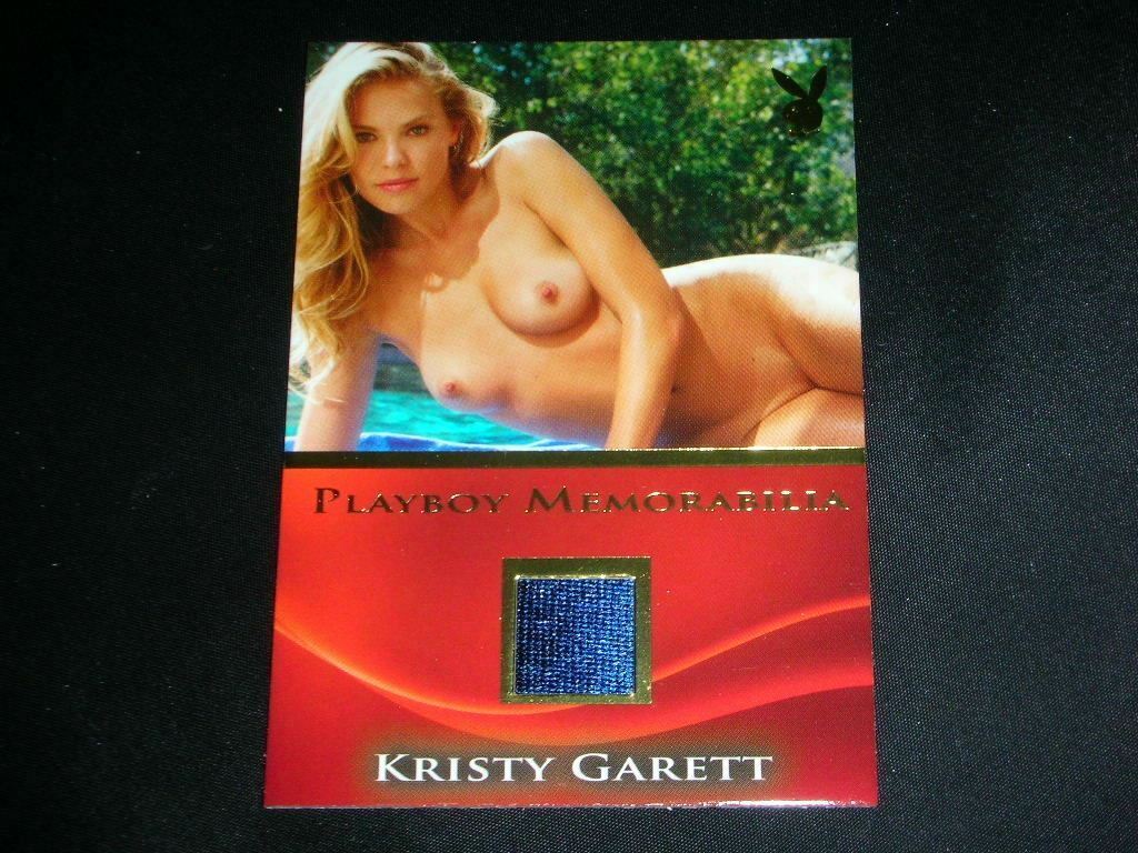 Playboy Hard Bodies Kristy Garett Memorabilia Card